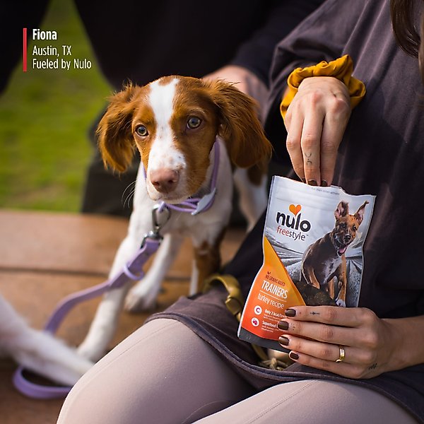 Show full view: Nulo Turkey Recipe Grain-Free Dog Training Treats, 4-oz bag slide 6 of 10