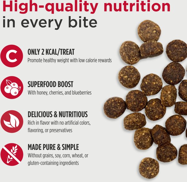 Show full view: Nulo Turkey Recipe Grain-Free Dog Training Treats, 4-oz bag slide 4 of 10