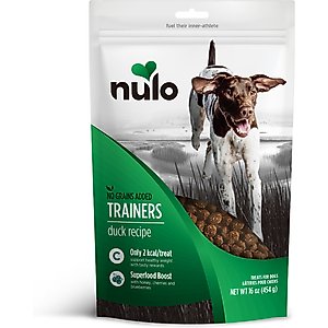 Nulo Duck Recipe Grain-Free Dog Training Treats, 16-oz bag