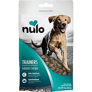 Nulo Salmon Recipe Grain-Free Dog Training Treats, 4-oz bag