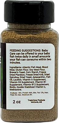 Show full view: Aquaculture-One Nano-Care BabyCare Fish Food, 2-oz jar slide 3 of 6