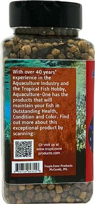 Show full view: Aquaculture-One African Community Performance Diet Medium Fish Food, 7.5-oz jar slide 3 of 6