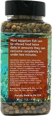 Show full view: Aquaculture-One African Community Performance Diet Medium Fish Food, 7.5-oz jar slide 4 of 6