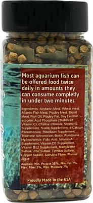 Show full view: Aquaculture-One African Community Performance Diet Medium Fish Food, 4-oz jar slide 4 of 6