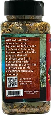 Show full view: Aquaculture-One African Community Medium Sinking Bits Fish Food, 6-oz jar slide 3 of 6