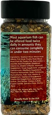 Show full view: Aquaculture-One African Community Medium Sinking Bits Fish Food, 3-oz jar slide 4 of 6