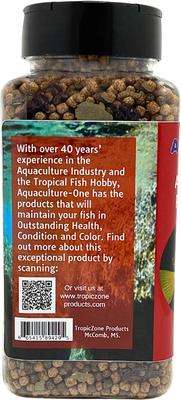 Show full view: Aquaculture-One African Community Performance Diet Small Fish Food, 7.5-oz jar slide 4 of 6