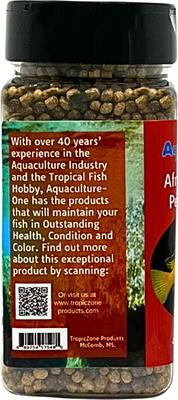 Show full view: Aquaculture-One African Community Performance Diet Small Fish Food, 4-oz jar slide 3 of 6