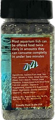 Show full view: Aquaculture-One African Community Algae Supplement Flakes Fish Food, 1-oz jar slide 3 of 5