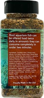 Show full view: Aquaculture-One African Community Small Sinking Bits Fish Food, 6-oz jar slide 4 of 6