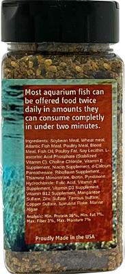 Show full view: Aquaculture-One African Community Small Sinking Bits Fish Food, 3.5-oz jar slide 4 of 6