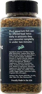 Show full view: Aquaculture-One Bottom Dwellers Performance Sinking Bits Fish Food, 7-oz jar slide 4 of 5