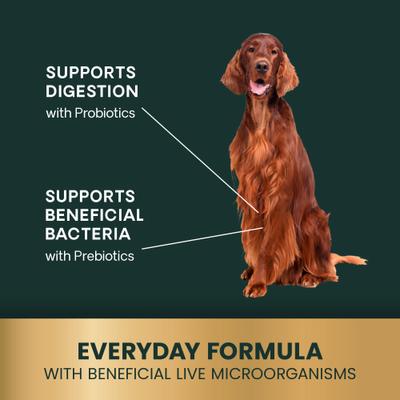 Show full view: VetriScience Probiotic Everyday Gut Health Duck Flavored Chews Probiotic Supplement for Dogs, 120 count slide 5 of 10