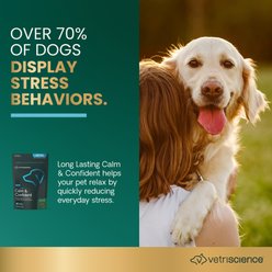 VetriScience Composure Long Lasting Calm & Confident Clinically Tested Chicken Flavored Chews Calming Supplement for Dogs, 90 Chews slide 2 of 8