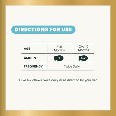 Show full view: VetriScience Lysine Plus Lysine Immunity Health Chicken Flavored Chews Immune Supplement for Cats, 120 count slide 8 of 11