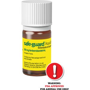 Safe-Guard AquaSol Dewormer for Chickens, 3-mL bottle