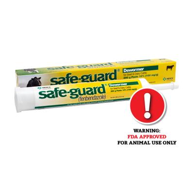 Show full view: Safe-Guard Dewormer Paste 10% for Beef & Dairy Cattle, 10.2-oz tube slide 1 of 11
