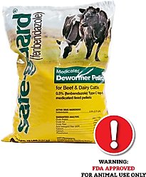 Safe-Guard 0.5% Top Dress Dewormer Pellets for Beef & Dairy Cattle, 10-lb bag