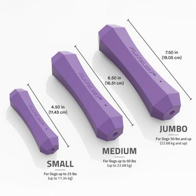 Show full view: Playology Bacon Scented Squeaky Chew Stick Dog Toy, Medium slide 6 of 10