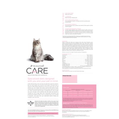 Show full view: Diamond Care Weight Management Formula Adult Grain-Free Dry Cat Food, 15-lb bag slide 3 of 11