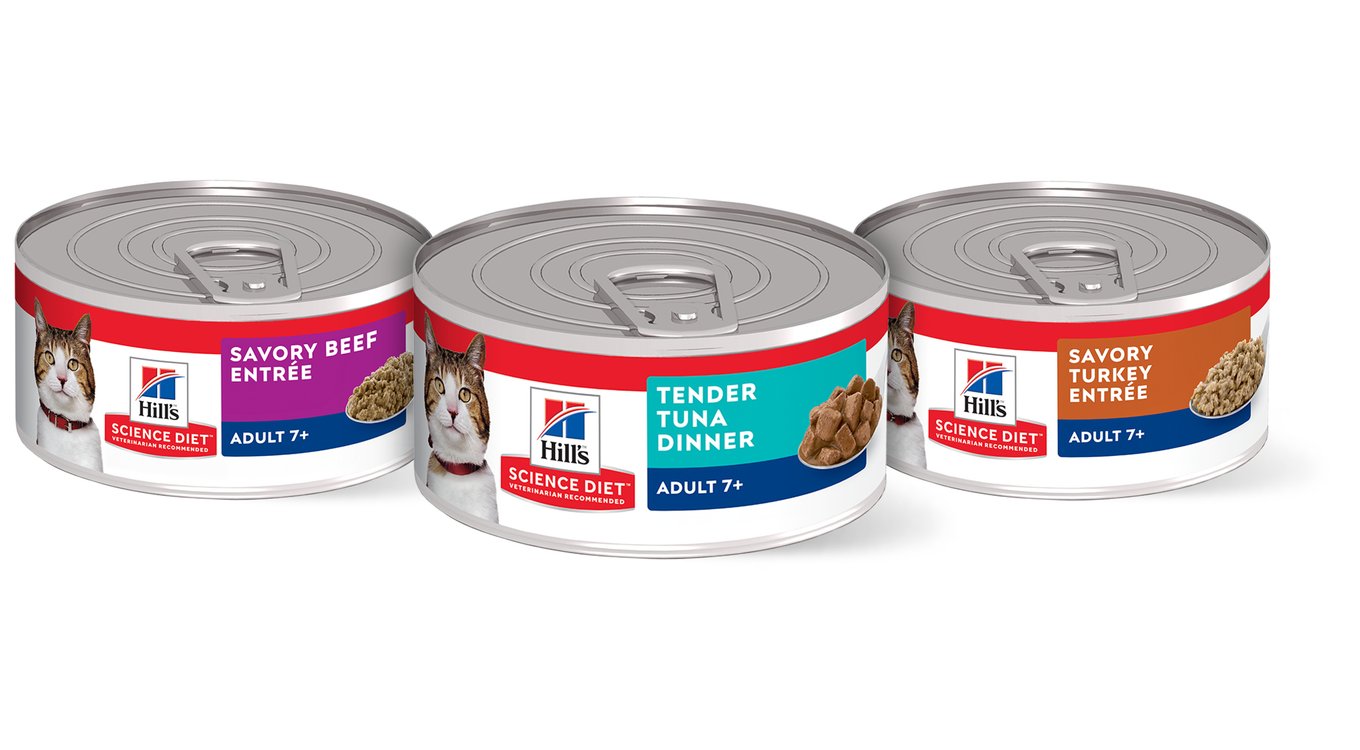 HILL'S SCIENCE DIET Senior Adult 7+ Savory Chicken Entree Wet Cat Food