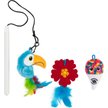 QUIRKY KITTY Tropical Tabby Retractable Wand Cat Toy, 3 count - Chewy.com