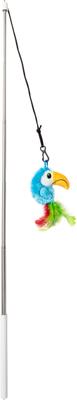 Show full view: Quirky Kitty Tropical Toucan Retractable Wand Cat Toy slide 5 of 6