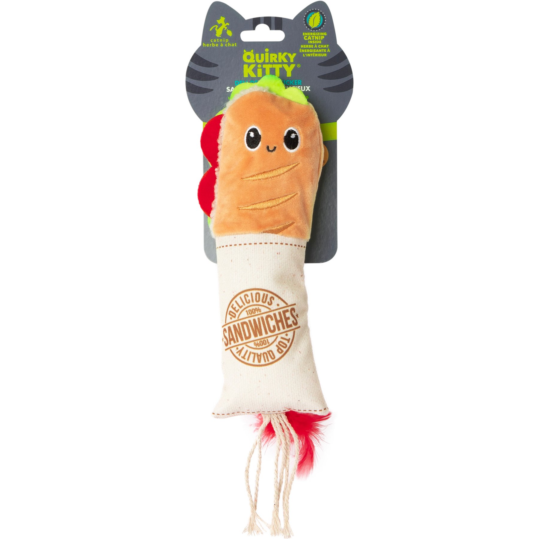 Quirky Kitty Deli Delight Kicker Cat Toy