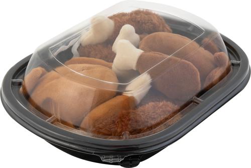 Show full view: Mad Cat Rotisserie Chicken Plush Cat Toy, 6 count slide 4 of 7