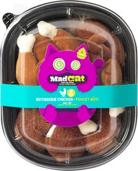 Mad Cat Rotisserie Chicken Plush Cat Toy, 6 count