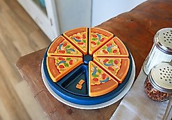 Quirky Kitty Pizza Puzzle Interactive Cat Toy slide 2 of 6