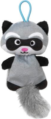 Show full view: Mad Cat Slingshot Critters Raccoon Plush Cat Toy with Catnip slide 3 of 7