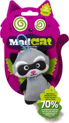 Mad Cat Slingshot Critters Raccoon Plush Cat Toy with Catnip