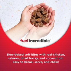 Nulo Functional Puppy Chicken & Salmon Jerky Dog Treats, 5-oz pouch slide 2 of 8