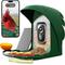 Show in main carousel: PerchMe Feather-Shaped Smart Bird Feeder with Camera, Forest Green slide 1 of 10