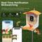 Show in main carousel: PerchMe Smart Bird Feeder with Camera, Mango Tango slide 4 of 10