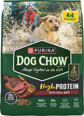 Dog Chow High Protein Real Beef Recipe Dry Dog Food