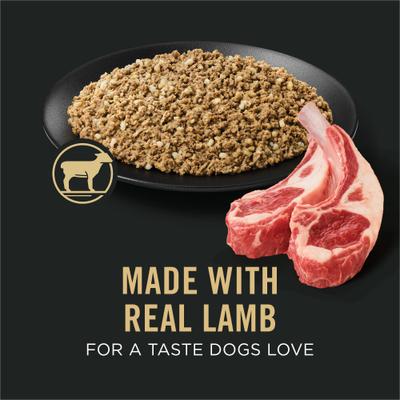Show full view: Purina Pro Plan Adult Sensitive Skin & Stomach Lamb & Oat Meal Entree​ Wet Dog Food, 13-oz can, case of 4 slide 3 of 11