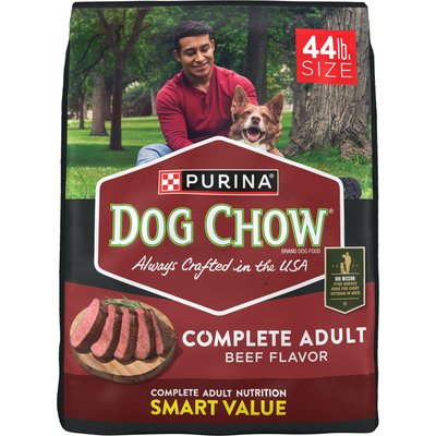 Dog Chow Dog Chow Complete Adult with Beef Flavor Dry Dog Food, 44-lb bag