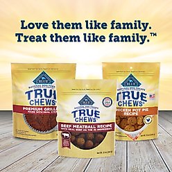 Blue Buffalo True Chews Beef Meatball Recipe Natural Dog Treats, 12-oz bag slide 2 of 9