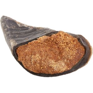 Bones & Chews Made in USA Peanut Butter Flavored Filled Beef Hooves Dog Treats, 5 count