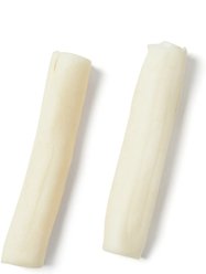 Bones & Chews Made in USA 7" Rawhide Roll Dog Treats, 2 count