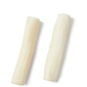 Bones & Chews Made in USA 7" Rawhide Roll Dog Treats, 2 count