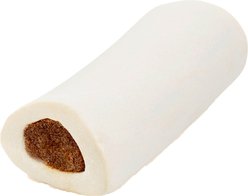 Bones & Chews Made in USA Cheese & Bacon Flavored Filled Bone Dog Treats, 1 count