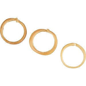 Bones & Chews Ring Bully Stick Dog Chew Treat, 3 count