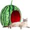 Show in main carousel: YML Watermelon Cat & Dog Bed, Green & Red, Small slide 7 of 10