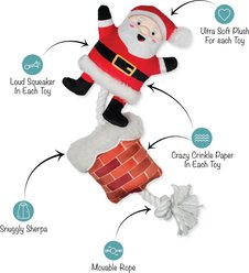 Fringe Studio Christmas Soots Me Plush Dog Toy slide 2 of 2