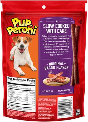 Show full view: Pup-Peroni Original Bacon Flavor Dog Treats, 5.6-oz bag slide 4 of 11