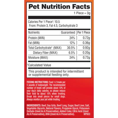 Show full view: Pup-Peroni Minis Original Beef Flavor Dog Treats, 5.6-oz bag slide 9 of 11