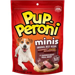 Pup-Peroni Minis Original Beef Flavor Dog Treats, 5.6-oz bag